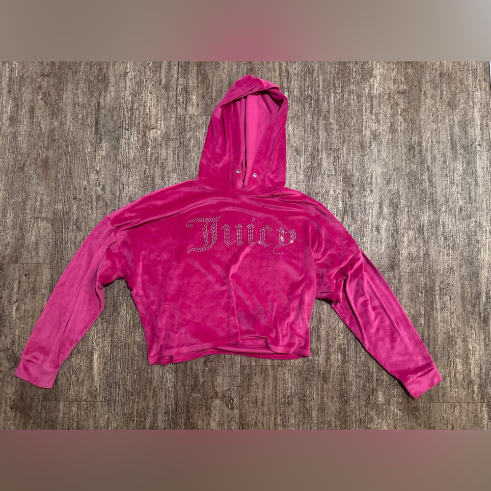 Juicy Couture Fuchsia Velour Jacket